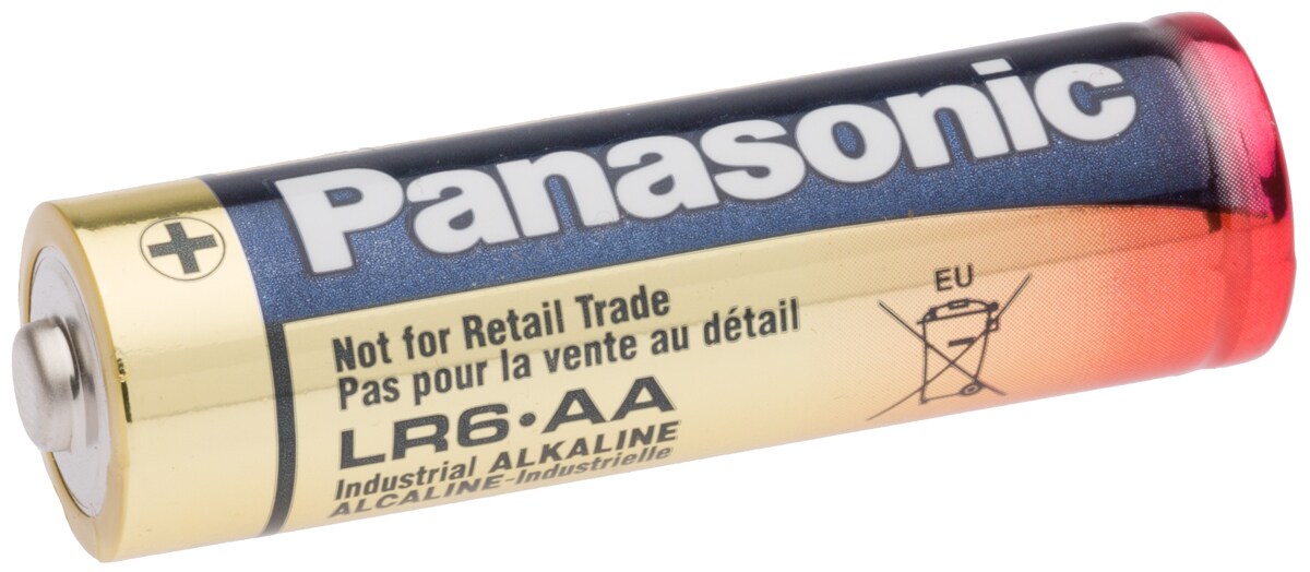 Panasonic Industrial AA alkaline battery (LR6XWA)